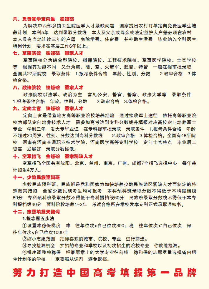 最佳高考志愿填報指導(dǎo)手冊，確保被大學(xué)錄取(圖6)
